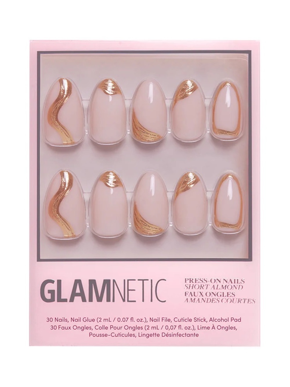 2 for $24 - Glamnetic Press-On Nails - Material Girl